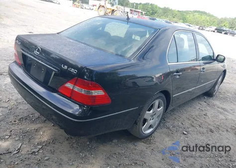 2005 Lexus Ls 430 430 from USA, damaged, VIN JTHBN36F855023221